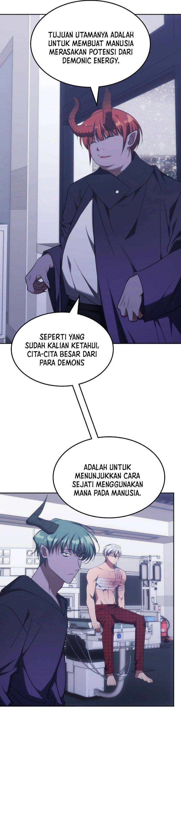 The Veteran Healer Is Overpowered Chapter 51 Bahasa Indonesia