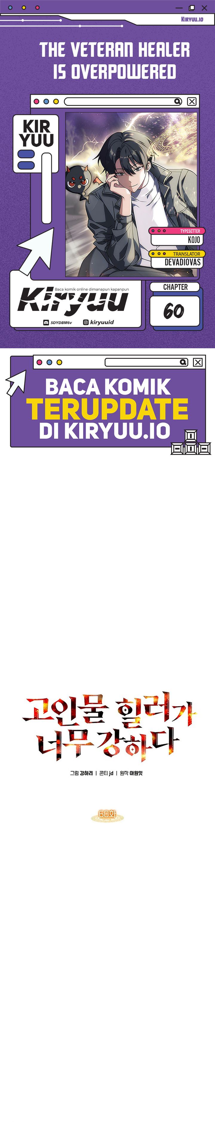 The Veteran Healer Is Overpowered Chapter 60 Bahasa Indonesia