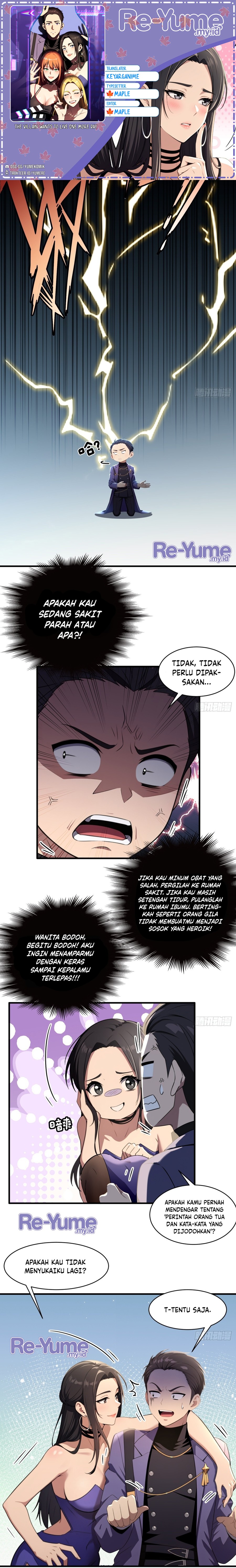 The Villain Wants to Live One More Day chapter 3