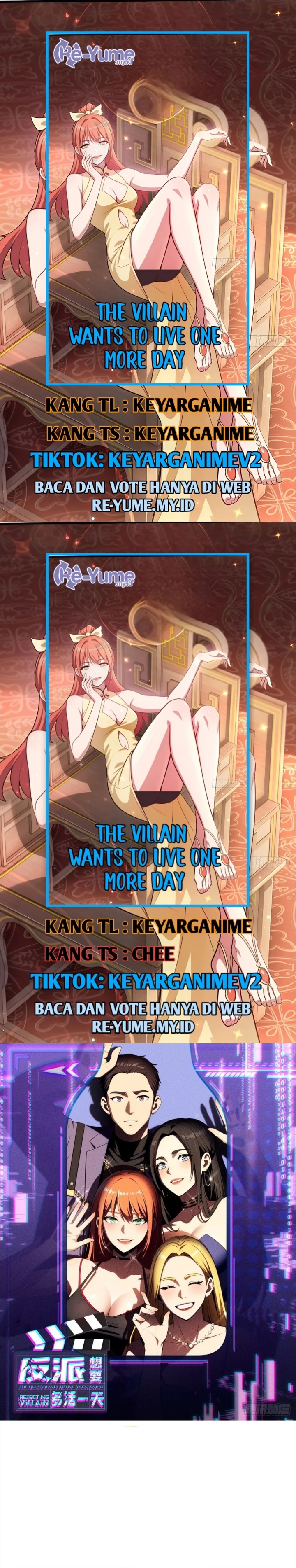 The Villain Wants to Live One More Day chapter 32