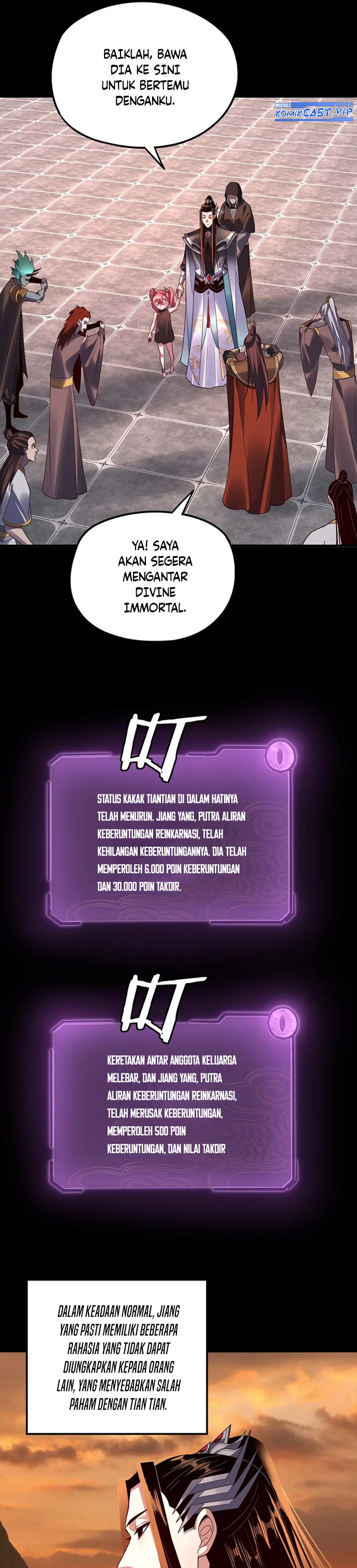 The Villain of Destiny Chapter 106 Bahasa Indonesia