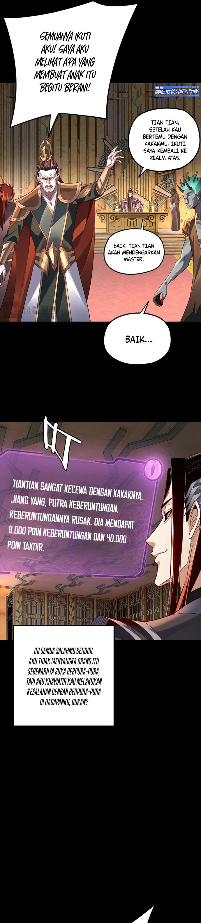 The Villain of Destiny Chapter 106 Bahasa Indonesia