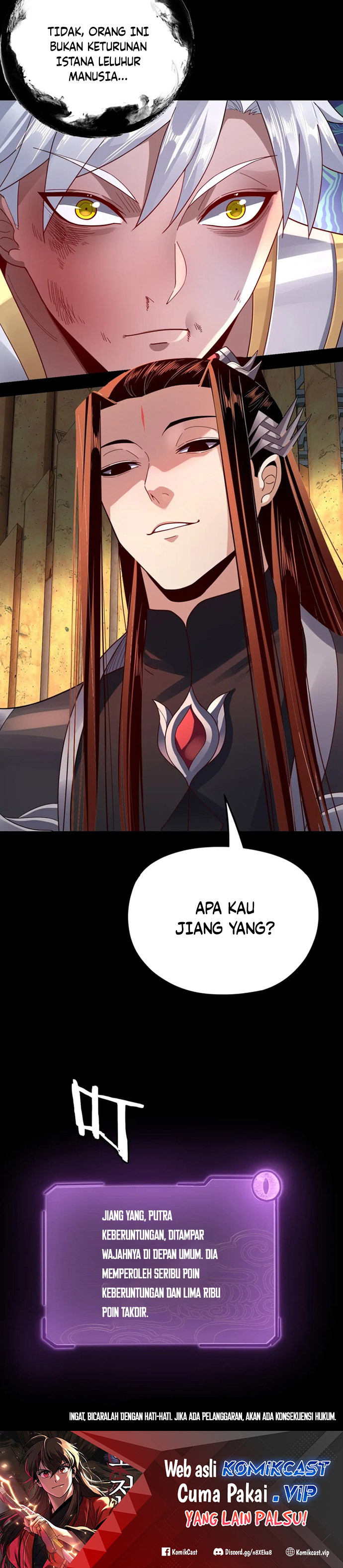 The Villain of Destiny Chapter 106 Bahasa Indonesia