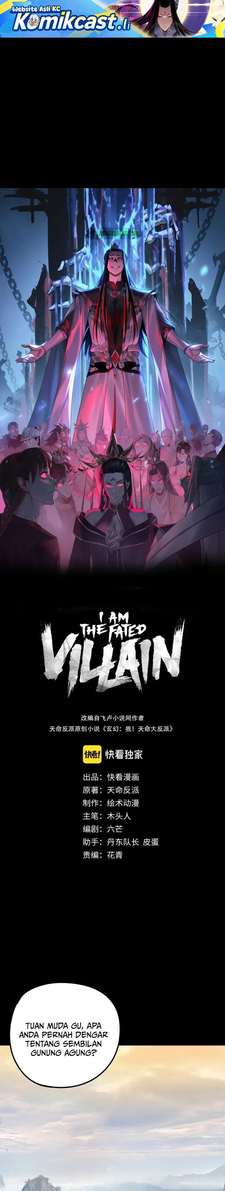 The Villain of Destiny Chapter 227 Bahasa Indonesia