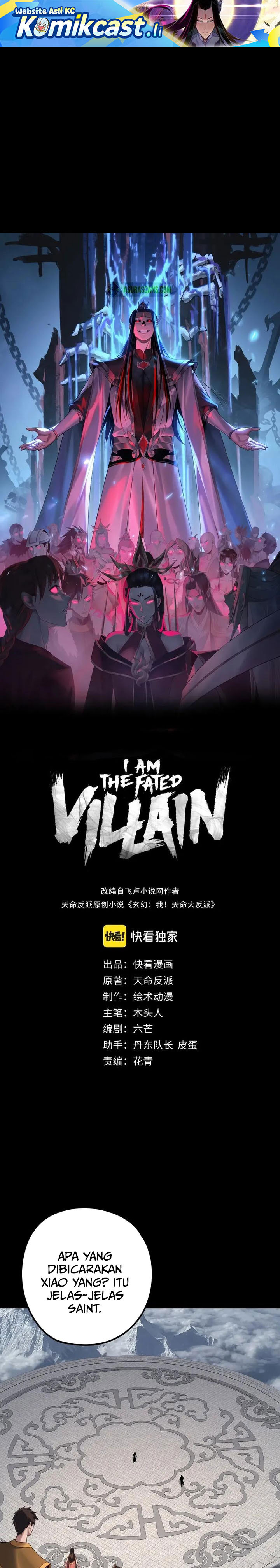 The Villain of Destiny Chapter 232 Bahasa Indonesia