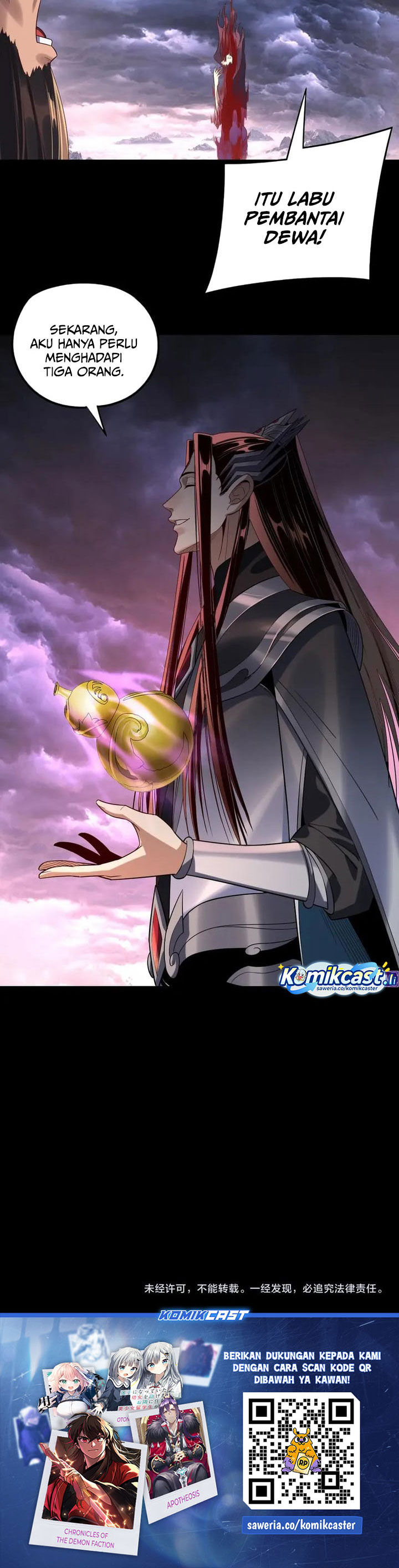 The Villain of Destiny Chapter 232 Bahasa Indonesia