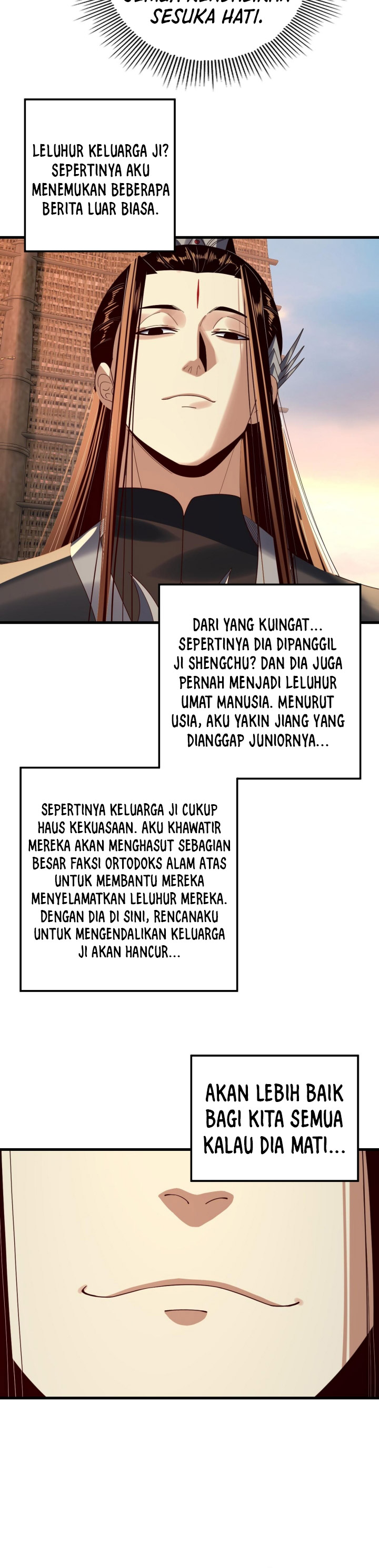 The Villain of Destiny Chapter 258 Bahasa Indonesia