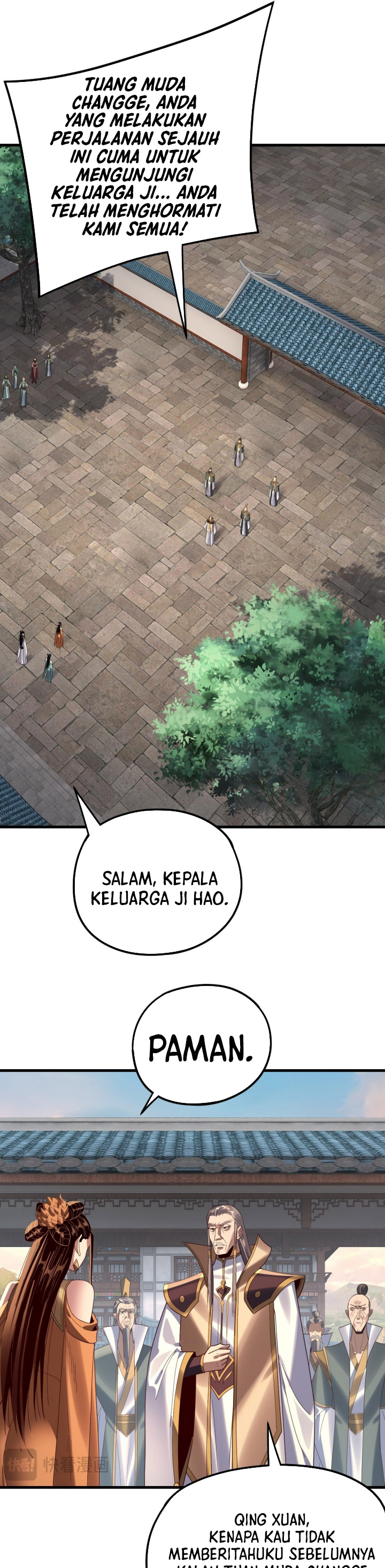The Villain of Destiny Chapter 258 Bahasa Indonesia