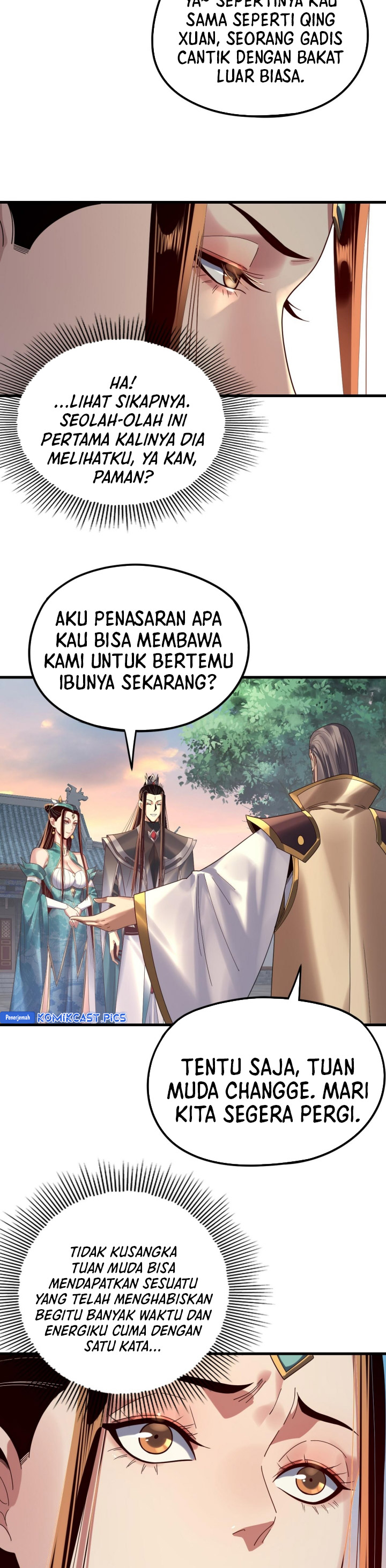 The Villain of Destiny Chapter 258 Bahasa Indonesia