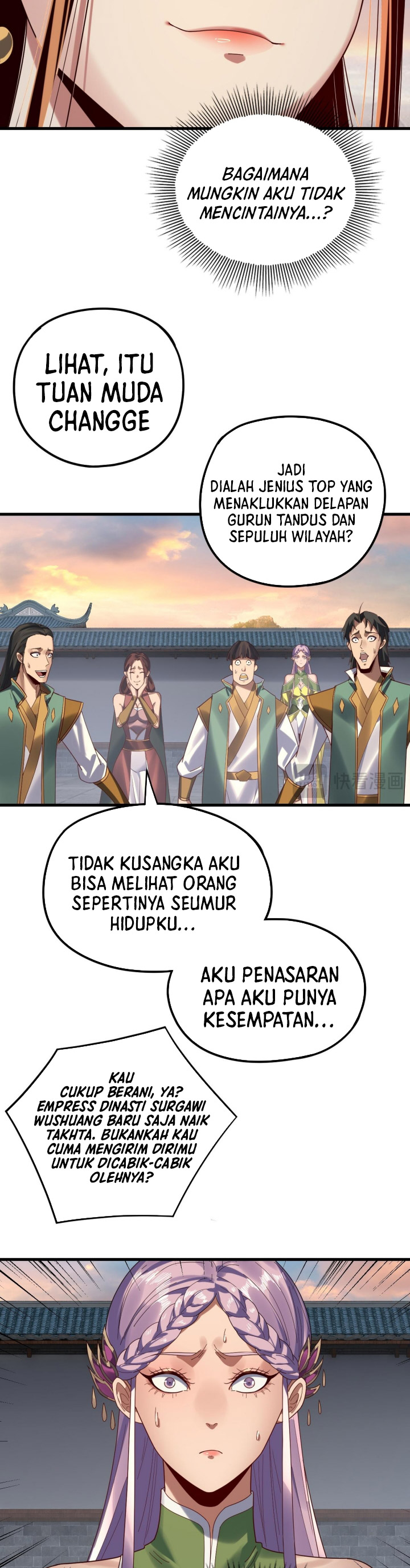 The Villain of Destiny Chapter 258 Bahasa Indonesia