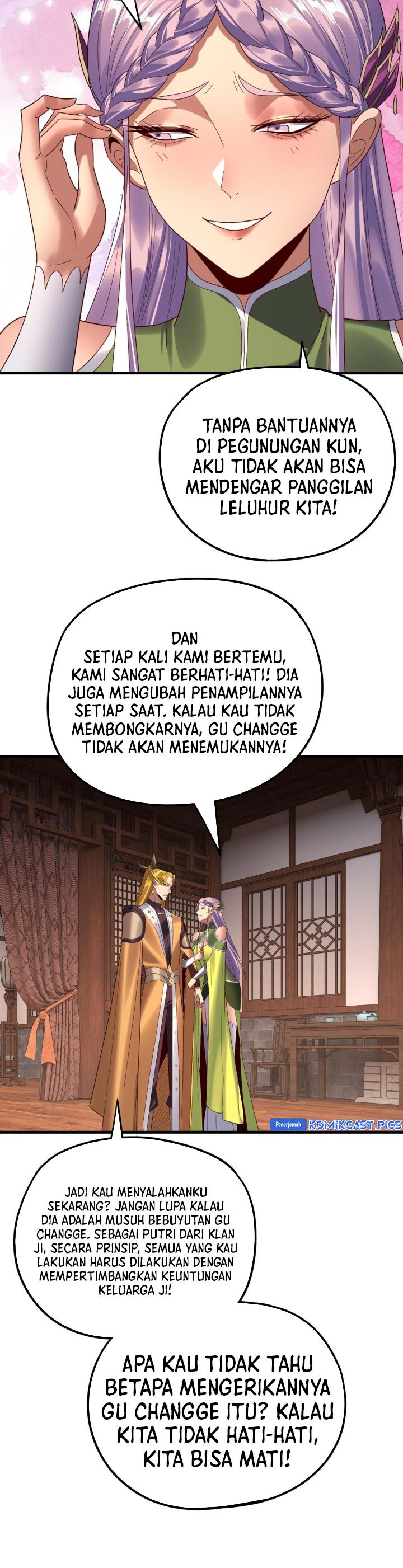 The Villain of Destiny Chapter 258 Bahasa Indonesia