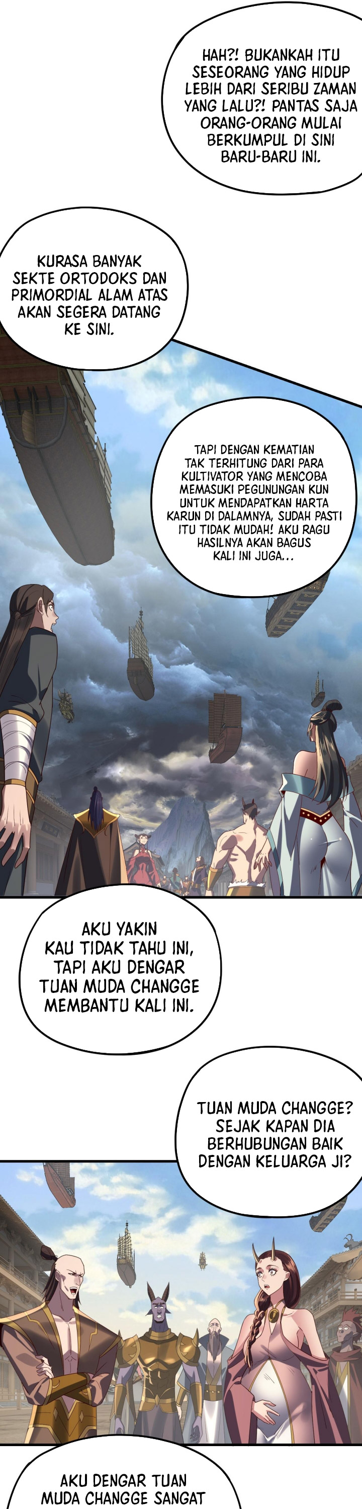 The Villain of Destiny Chapter 258 Bahasa Indonesia