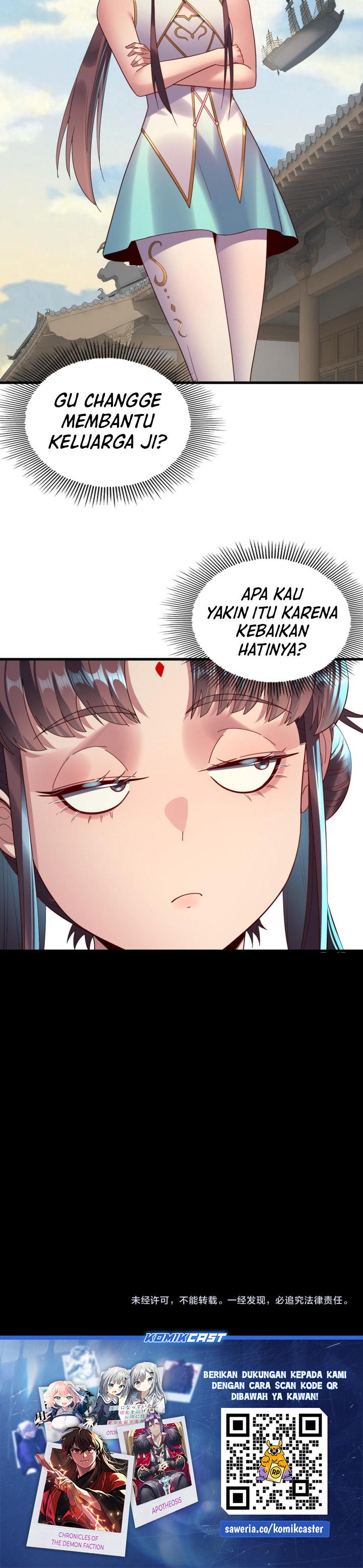 The Villain of Destiny Chapter 258 Bahasa Indonesia