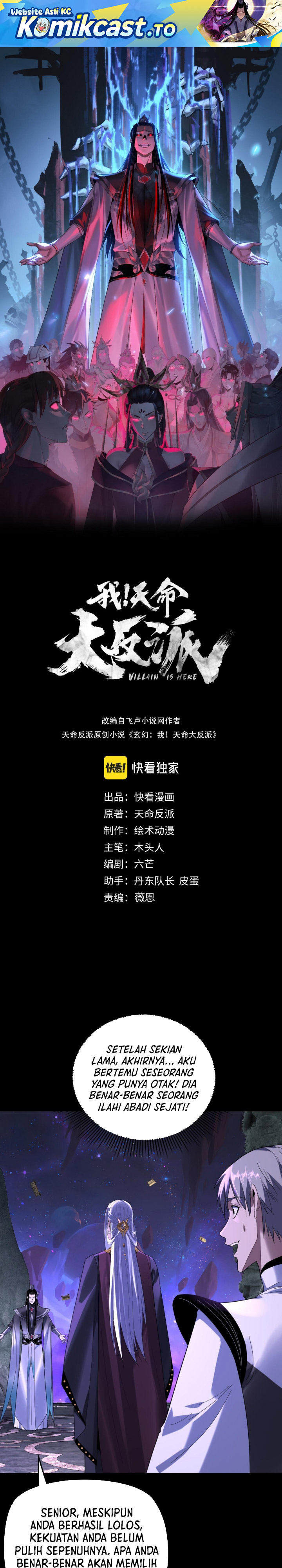 The Villain of Destiny Chapter 276 Bahasa Indonesia