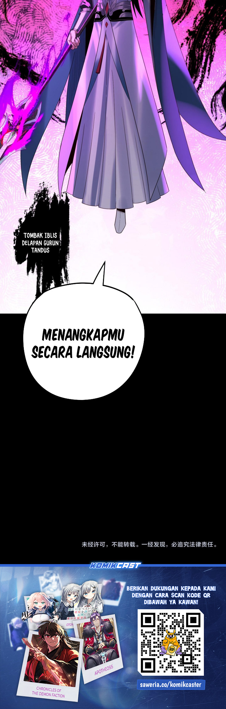 The Villain of Destiny Chapter 276 Bahasa Indonesia