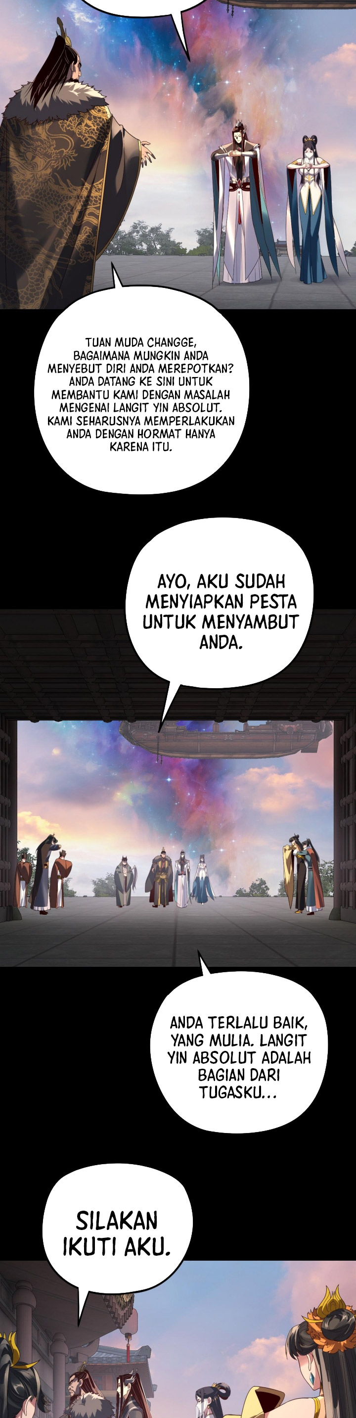 The Villain of Destiny Chapter 281 Bahasa Indonesia