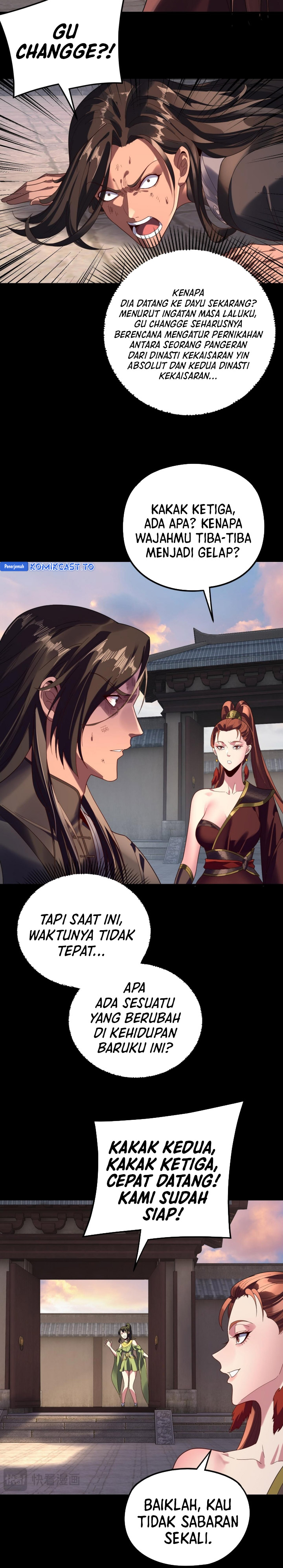 The Villain of Destiny Chapter 281 Bahasa Indonesia