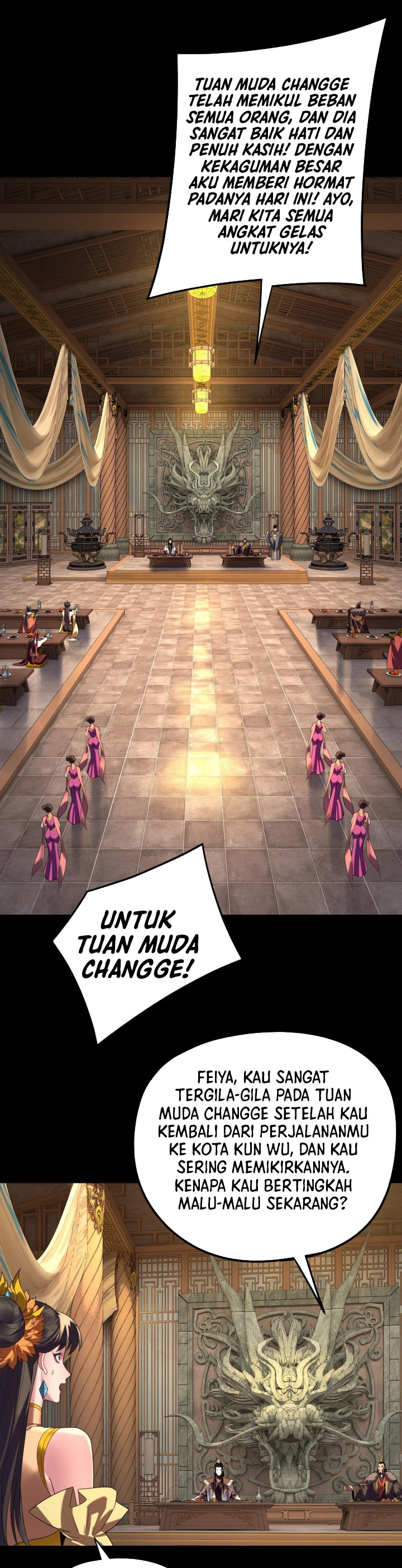 The Villain of Destiny Chapter 281 Bahasa Indonesia