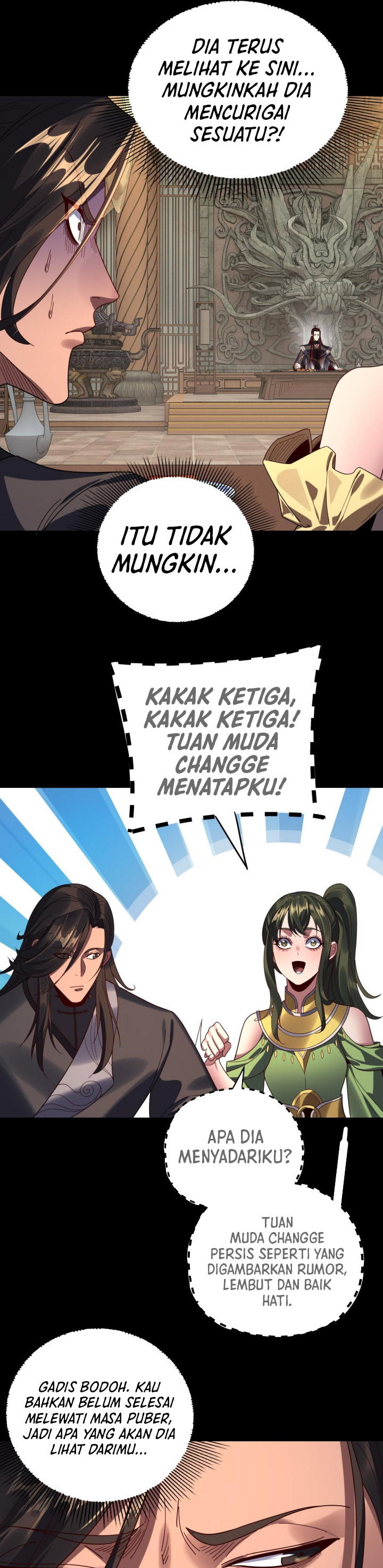 The Villain of Destiny Chapter 281 Bahasa Indonesia