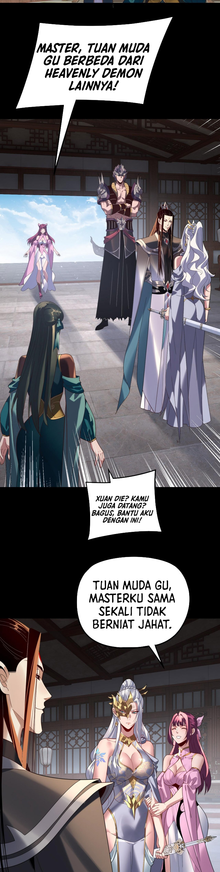 The Villain of Destiny Chapter 294 Bahasa Indonesia