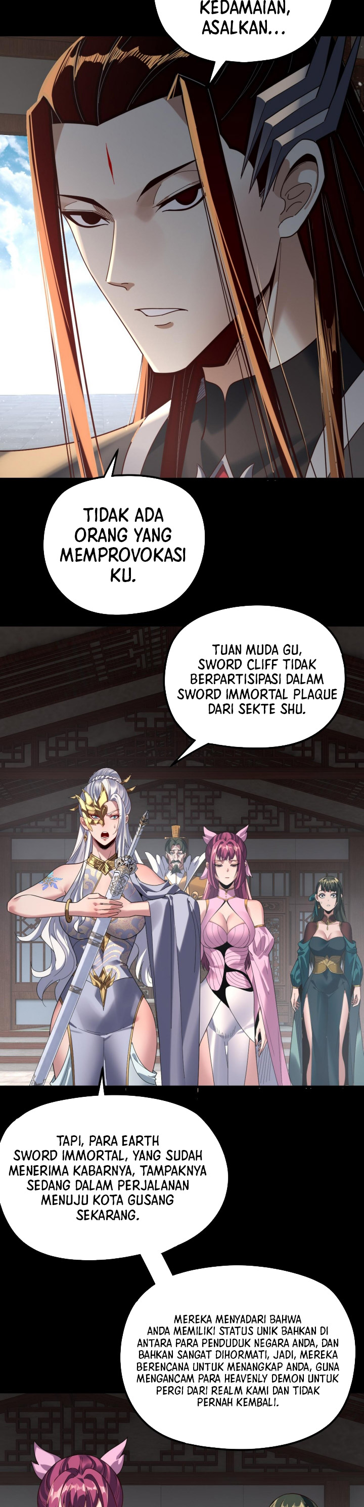 The Villain of Destiny Chapter 294 Bahasa Indonesia