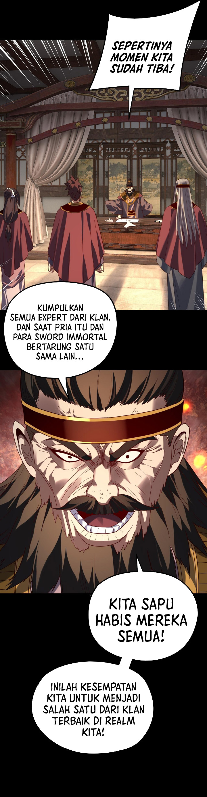 The Villain of Destiny Chapter 294 Bahasa Indonesia