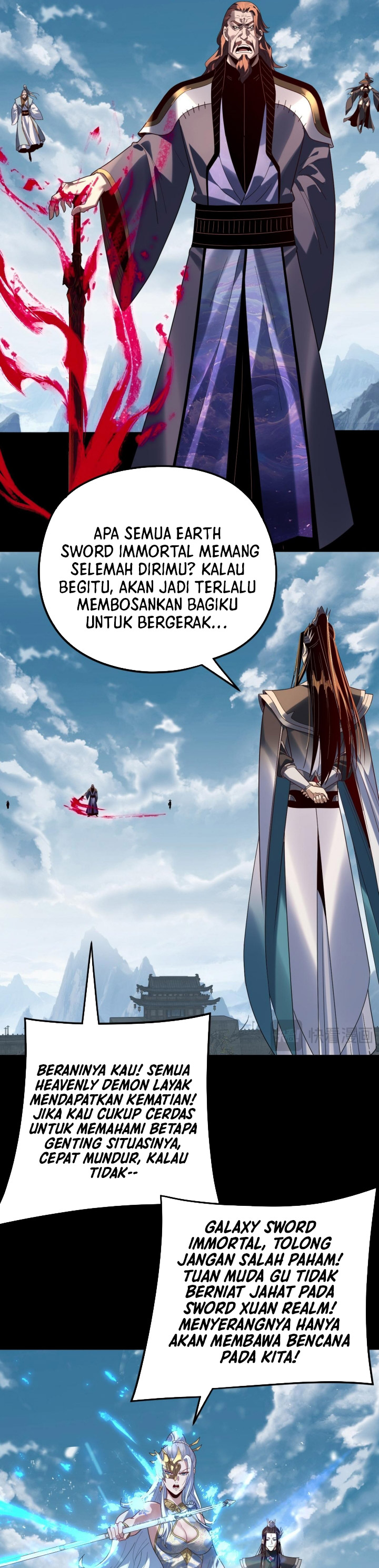 The Villain of Destiny Chapter 294 Bahasa Indonesia
