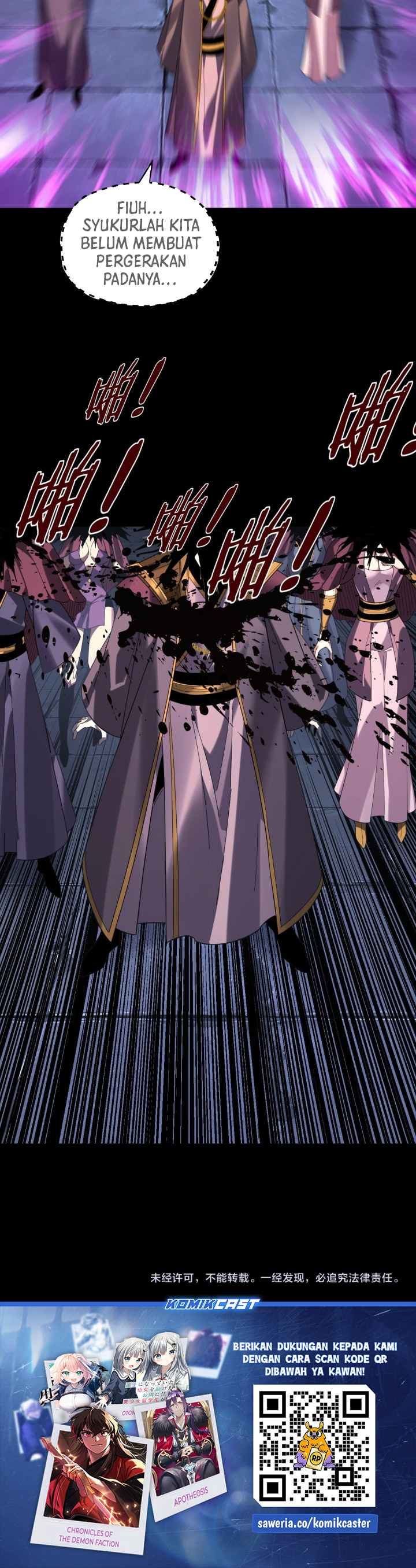 The Villain of Destiny Chapter 294 Bahasa Indonesia