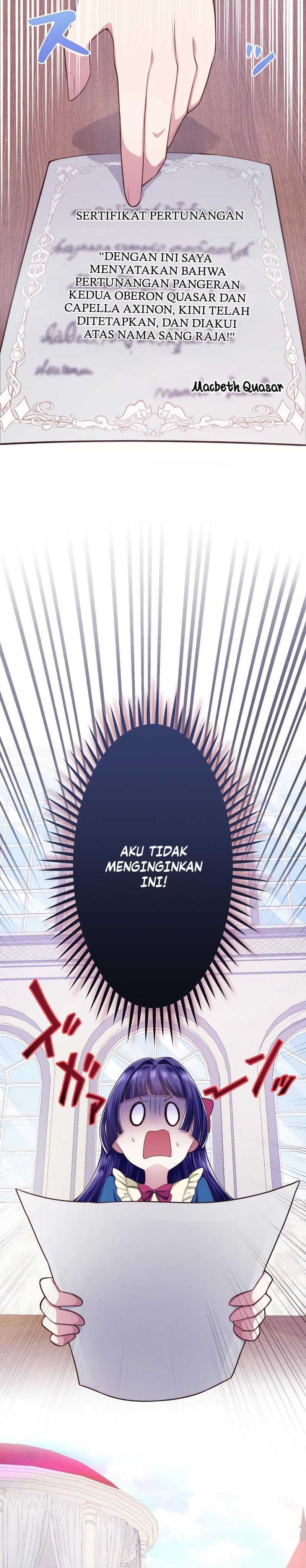 The Villainess Can’t Take Revenge on Her Reaper Father Chapter 03 Bahasa Indonesia