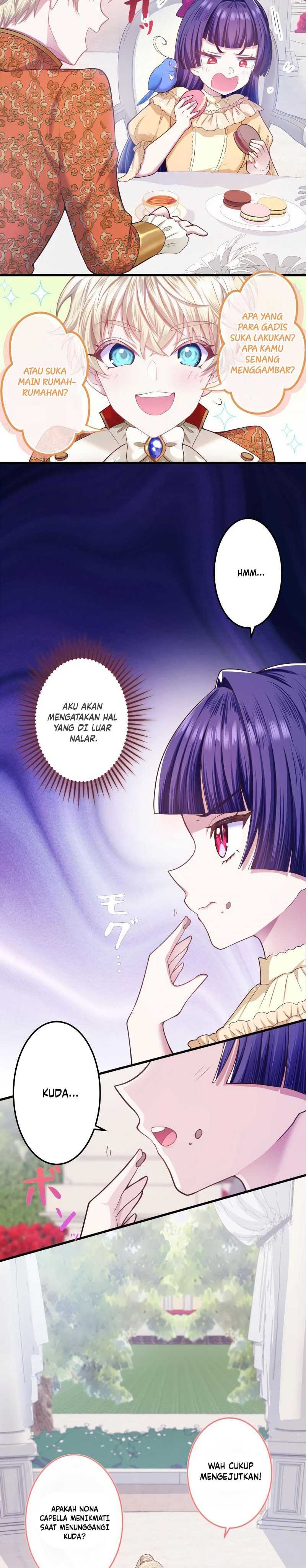 The Villainess Can’t Take Revenge on Her Reaper Father Chapter 03 Bahasa Indonesia