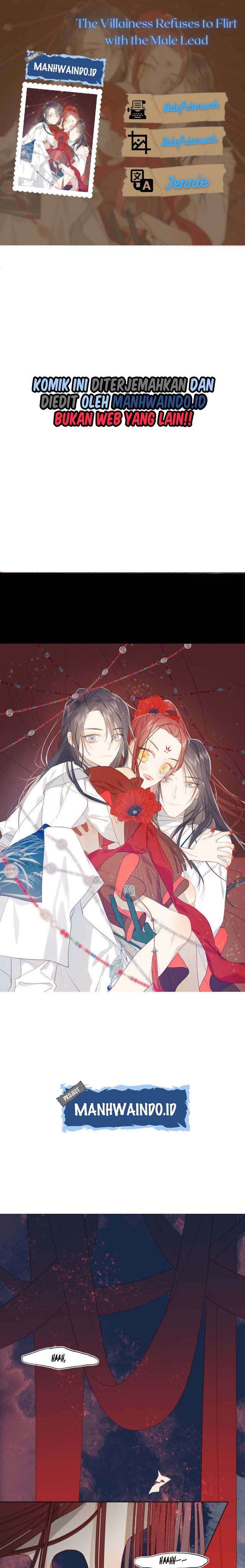 The Villainess Refuses to Flirt with the Male Lead chapter 1
