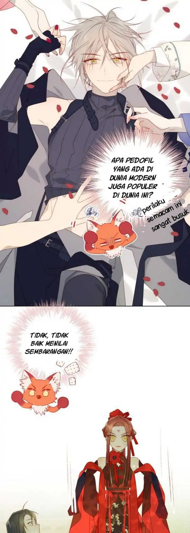 The Villainess Refuses to Flirt with the Male Lead Chapter 28 Bahasa Indonesia