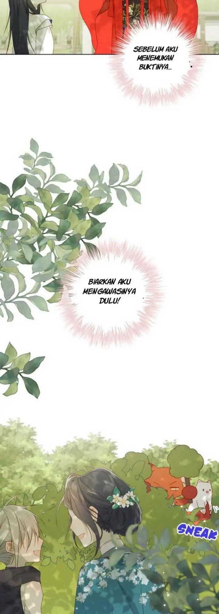 The Villainess Refuses to Flirt with the Male Lead Chapter 28 Bahasa Indonesia