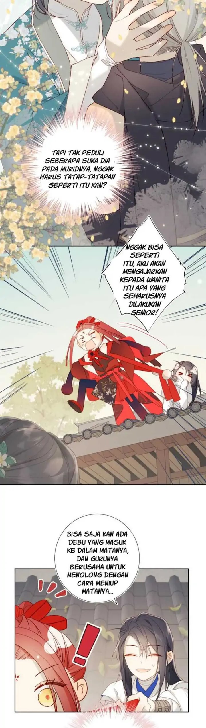 The Villainess Refuses to Flirt with the Male Lead Chapter 28 Bahasa Indonesia