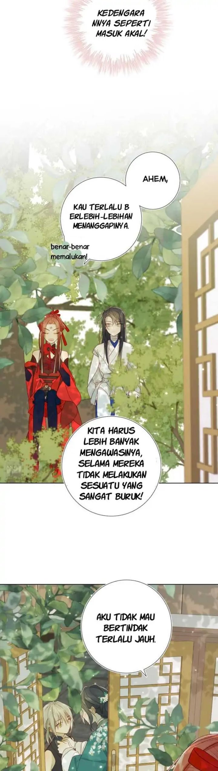 The Villainess Refuses to Flirt with the Male Lead Chapter 28 Bahasa Indonesia