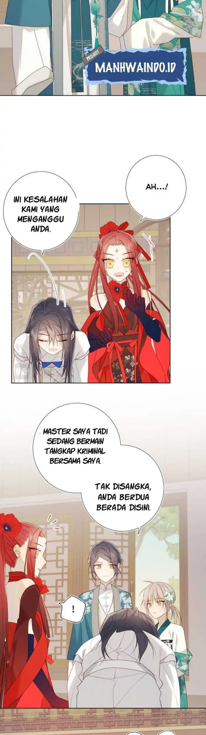 The Villainess Refuses to Flirt with the Male Lead Chapter 28 Bahasa Indonesia