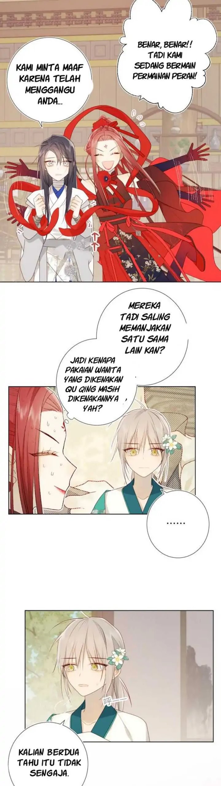 The Villainess Refuses to Flirt with the Male Lead Chapter 28 Bahasa Indonesia