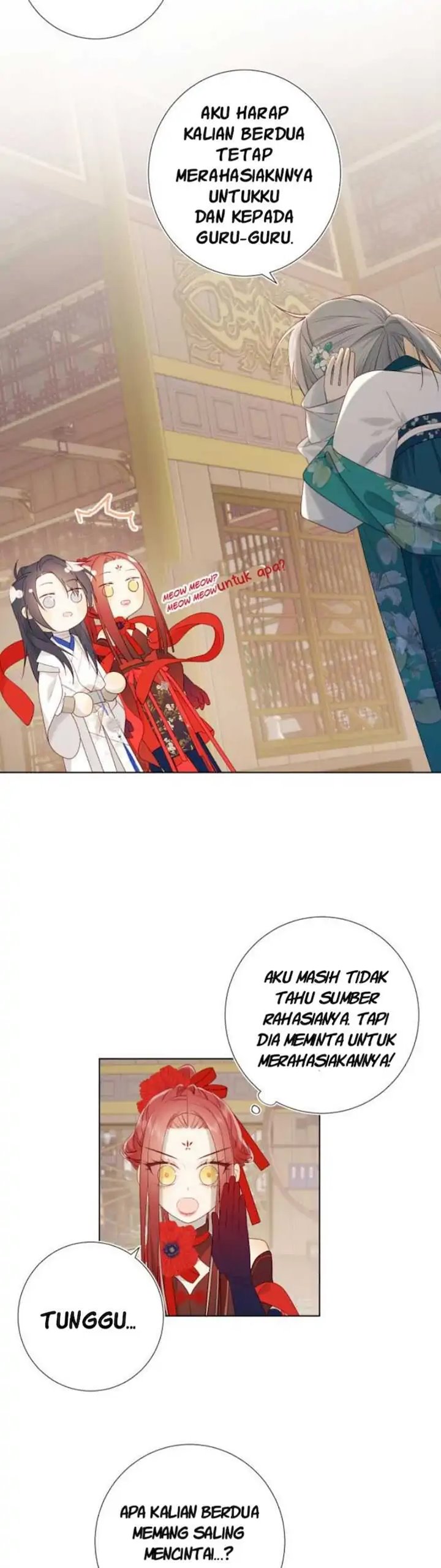 The Villainess Refuses to Flirt with the Male Lead Chapter 28 Bahasa Indonesia