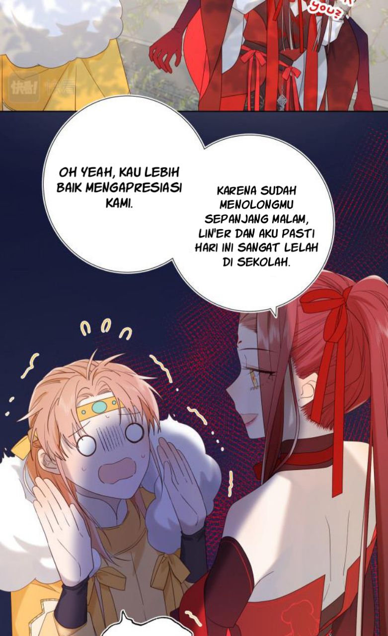 The Villainess Refuses to Flirt with the Male Lead Chapter 35 Bahasa Indonesia