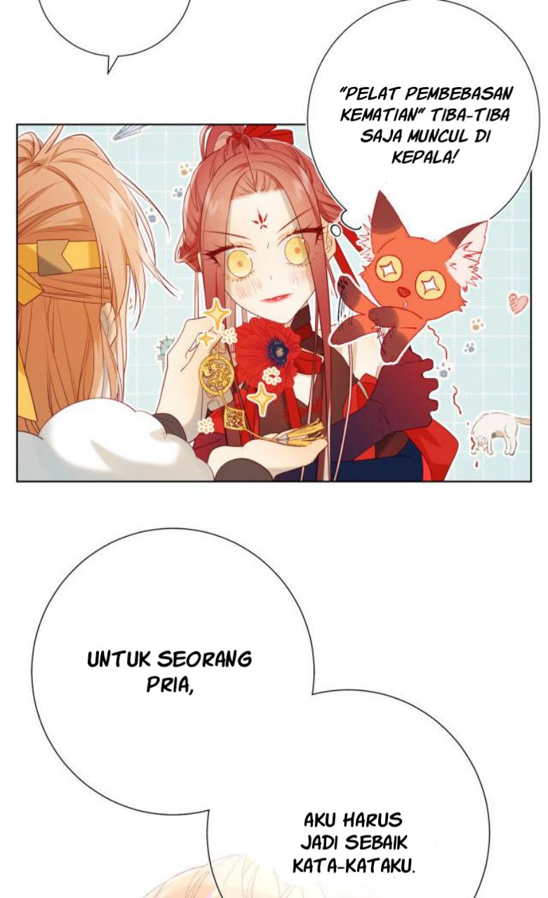 The Villainess Refuses to Flirt with the Male Lead Chapter 35 Bahasa Indonesia