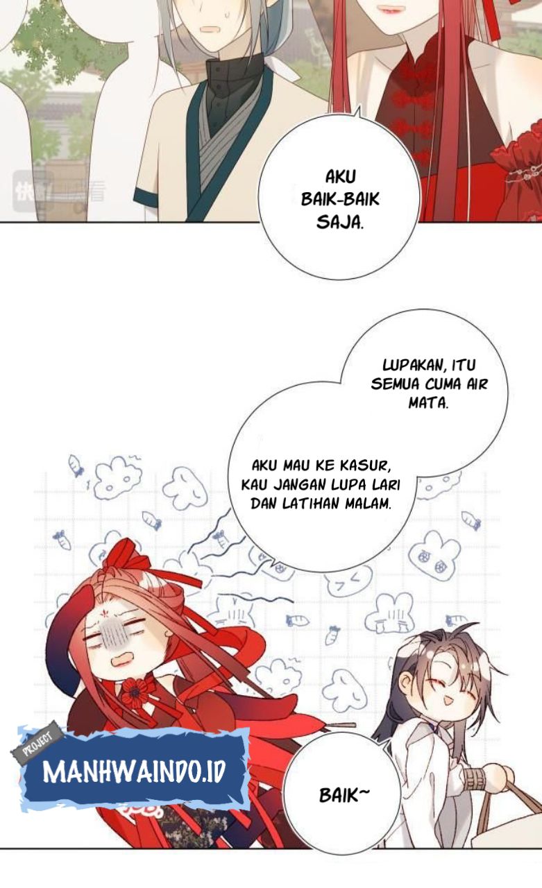 The Villainess Refuses to Flirt with the Male Lead Chapter 35 Bahasa Indonesia