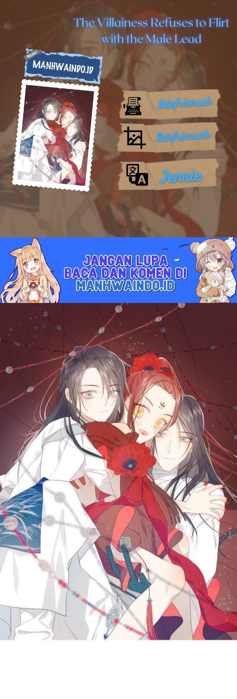 The Villainess Refuses to Flirt with the Male Lead chapter 37