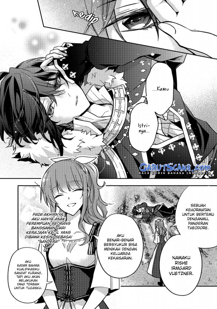 The Villainess Wants to Enjoy a Carefree Married Life in a Former Enemy Country in Her Seventh Loop! (Loop 7-kai me no Akuyaku Reijou wa, Moto Tekikoku de Jiyuu Kimamana Hanayome [Hitojichi] Seikatsu wo Mankitsu Suru) chapter 9
