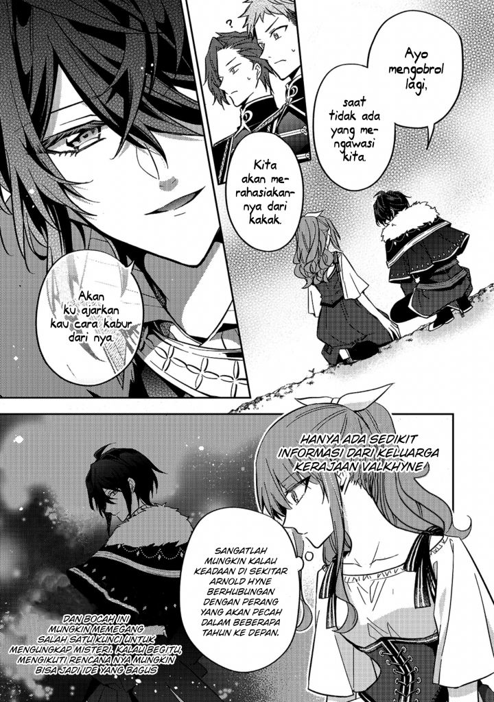 The Villainess Wants to Enjoy a Carefree Married Life in a Former Enemy Country in Her Seventh Loop! (Loop 7-kai me no Akuyaku Reijou wa, Moto Tekikoku de Jiyuu Kimamana Hanayome [Hitojichi] Seikatsu wo Mankitsu Suru) chapter 9