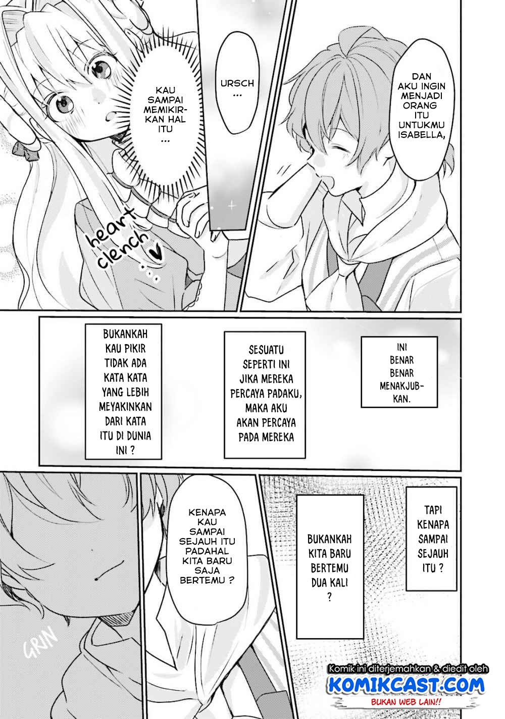 The Villainess Wants to Marry a Commoner!! chapter 4