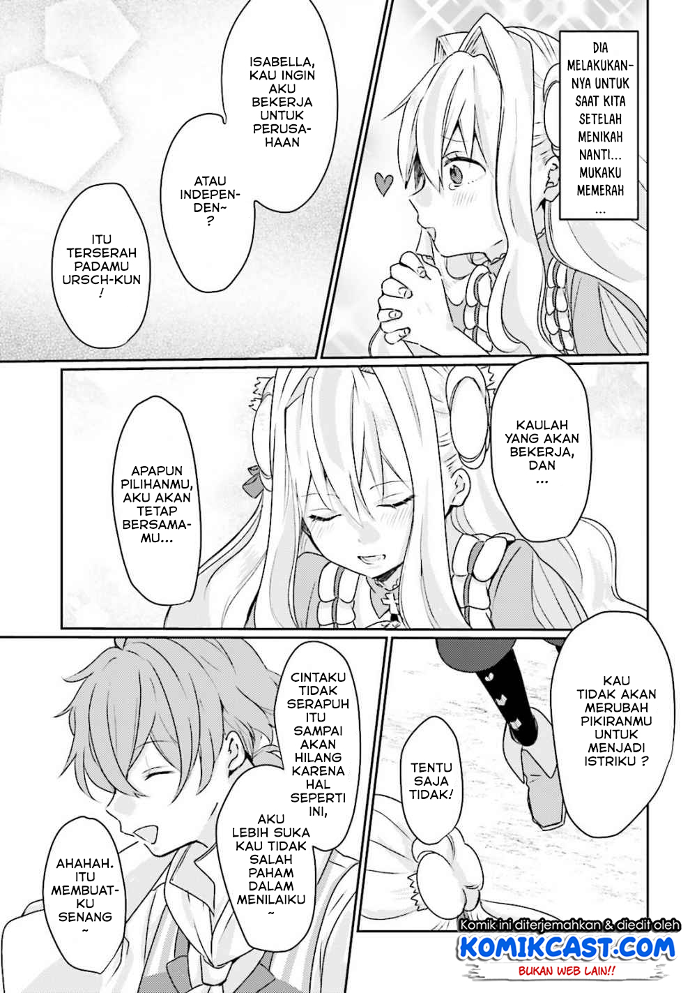 The Villainess Wants to Marry a Commoner!! chapter 4