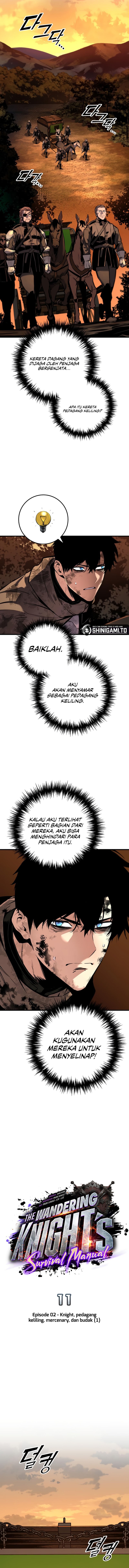 The Wandering Knight’s Survival Manual Chapter 11 Bahasa Indonesia