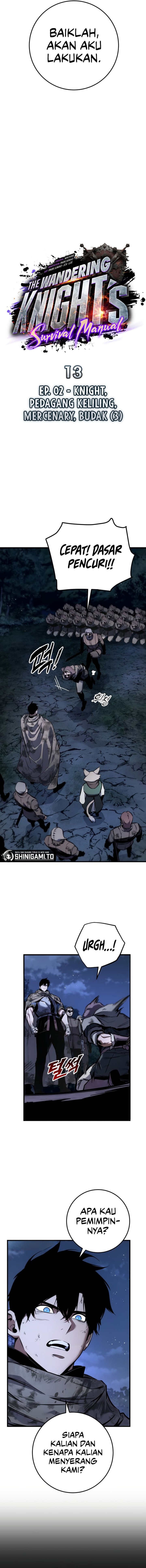 The Wandering Knight’s Survival Manual Chapter 13 Bahasa Indonesia