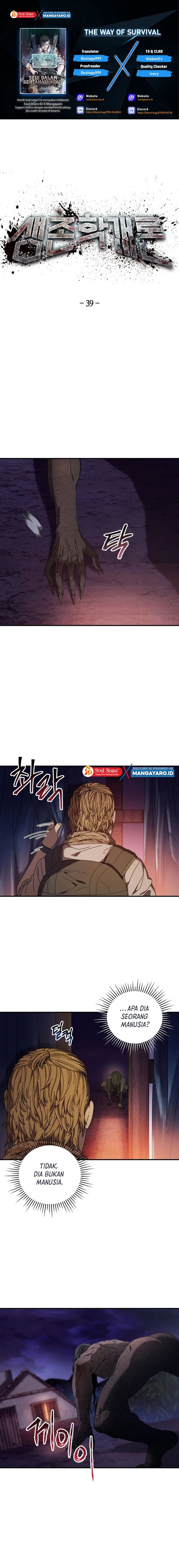 The Way Of Survival Chapter 39 Bahasa Indonesia