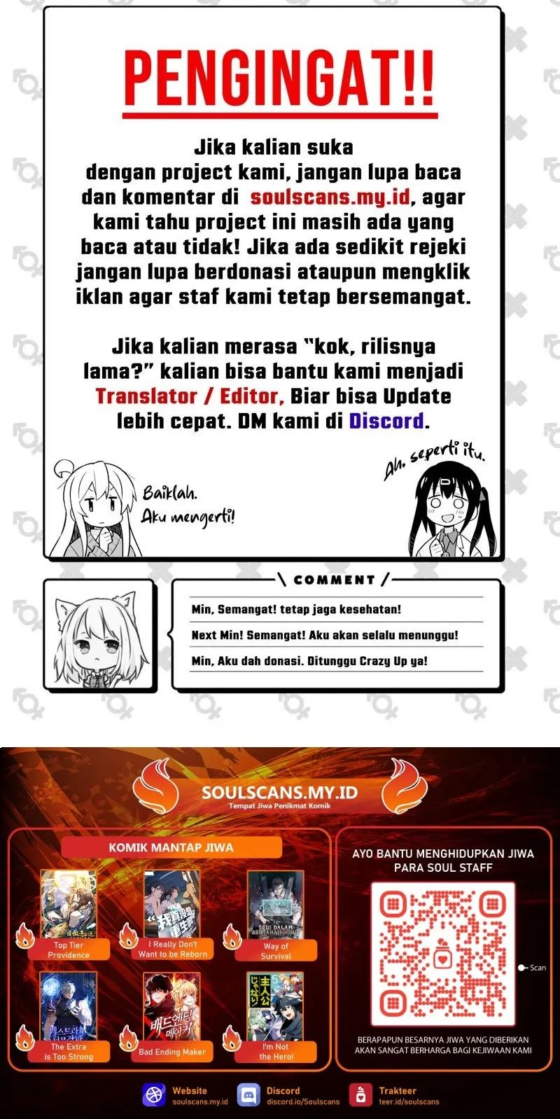 The Way Of Survival Chapter 45 Bahasa Indonesia